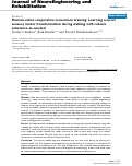 Cover page: Human-robot cooperative movement training: Learning a novel sensory motor transformation during walking with robotic assistance-as-needed