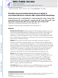 Cover page: Deviation From Personalized Blood Pressure Targets Is Associated With Worse Outcome After Subarachnoid Hemorrhage.