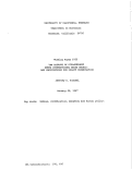 Cover page: The Sources of Disagreement Among International Macro Models, and Implications for Policy Coordination