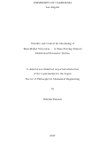 Cover page: Stability and Control for Machining of Thin-Walled Structures — A Time-Varying Delayed Distributed Parameter System