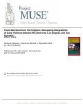 Cover page: Fools Banished from the Kingdom: Remapping Geographies of Gang Violence between the Americas (Los Angeles and San Salvador)