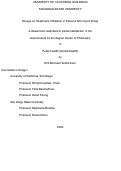 Cover page: Essays on Healthcare Utilization in Persons Who Inject Drugs