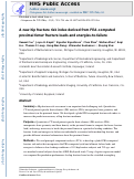 Cover page: A new hip fracture risk index derived from FEA-computed proximal femur fracture loads and energies-to-failure.