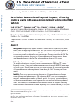 Cover page: Associations between the self-reported frequency of hearing chemical alarms in theater and regional brain volume in Gulf War Veterans