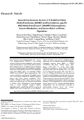 Cover page: Associations between Arsenic (13 Oxidation State) Methyltransferase (AS3MT) and N-6 Adenine-specific DNA Methyltransferase1 (N6AMT1) Polymorphisms, Arsenic Metabolism, and Cancer Risk in a Chilean Population.