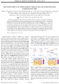 Cover page: Spin Seebeck Effect from Antiferromagnetic Magnons and Critical Spin Fluctuations in Epitaxial FeF2 Films