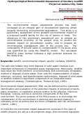 Cover page: Hydrogeological Environmental Assessment of Sanitary Landfill Project at Jammu City, India