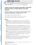 Cover page: Changes in Depressive Symptoms and Mortality in Patients With Heart Failure