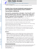 Cover page: Oxidative Stress Activates Endothelial Innate Immunity via Sterol Regulatory Element Binding Protein 2 (SREBP2) Transactivation of MicroRNA-92a