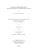 Cover page: Snacktime for Hungry Black Holes: Theoretical Studies of the Tidal Disruption of Stars