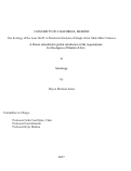 Cover page: The Ecology of the Lone Wolf: A Structural Analysis of Single Actor Male Mass Violence