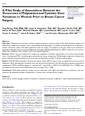 Cover page: A Pilot Study of Associations Between the Occurrence of Palpitations and Cytokine Gene Variations in Women Prior to Breast Cancer Surgery.