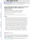 Cover page: Bayesian Meta-analysis of Multiple Continuous Treatments with Individual Participant-Level Data: An Application to Antipsychotic Drugs.