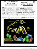 Cover page of Marker-Assisted Selection Backgrounder