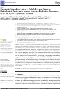 Cover page: Curcumin Nanodiscs Improve Solubility and Serve as Radiological Protectants against Ionizing Radiation Exposures in a Cell-Cycle Dependent Manner