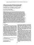 Cover page: Influence of convection and biomass burning outflow on tropospheric chemistry over the tropical Pacific