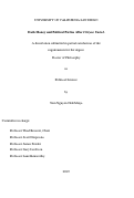 Cover page: Dark Money and Political Parties After Citizens United.