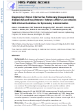 Cover page: Diagnosing Chronic Obstructive Pulmonary Disease Among Afghanistan and Iraq Veterans: Veterans Affair's Concordance With Clinical Guidelines for Spirometry Administration.