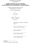 Cover page: Affordances for Language Awareness in a Middle School Transitional Classroom: Multi-Competent L1/L2 Users Under No Child Left Behind