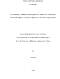 Cover page: Raising Bilingual and Biliterate Heritage Speakers of Russian in a Monolingual Context: The Impact of Family and Supplementary Education Language Policies