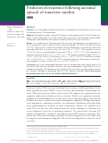 Cover page: Predictors of recurrence following an initial episode of transverse myelitis.