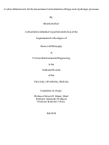 Cover page: A cyber-infrastructure for the measurement and estimation of large-scale hydrologic processes