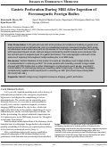 Cover page: Gastric Perforation During MRI After Ingestion of Ferromagnetic Foreign Bodies