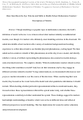 Cover page: More than meets the eye: patterns and shifts in middle school mathematics teachers’ descriptions of models