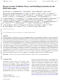 Cover page: Baryon acoustic oscillation theory and modelling systematics for the DESI 2024 results