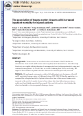 Cover page: The association of trauma center closures with increased inpatient mortality for injured patients.