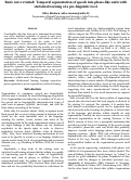 Cover page: Basic cuts revisited: Temporal segmentation of speech into phone-like units with statistical learning at a pre-linguistic level