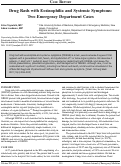 Cover page: Drug Rash with Eosinophilia and Systemic Symptoms: Two Emergency Department Cases