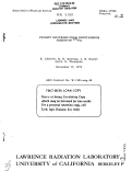 Cover page: PROMPT NEUTRONS PROM SPONTANEOUS FISSION OF 25TFm