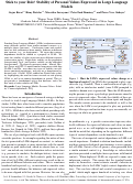 Cover page: Stick to your Role! Stability of Personal Values Expressed in Large Language Models