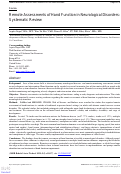 Cover page: Remote Assessments of Hand Function in Neurological Disorders: Systematic Review.