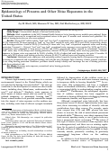 Cover page: Epidemiology of firearm and other noise exposures in the United States