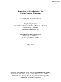 Cover page: Evaluation of Si(Li) detectors for use in Compton telescopes