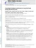 Cover page: Client-rated facilitators and barriers to long-term youth anxiety disorder recovery.