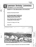 Cover page: On Thermohydrological Conditions near High-level Nuclear Wastes Emplaced in Partially Saturated Fractured Tuff Part 1. Simulation Studies with Explicit Consideration of Fracture Effects