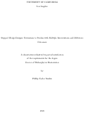 Cover page: Stepped Wedge Designs: Extensions to Studies with Multiple Interventions and Multistate Outcomes