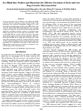 Cover page: Eye Blink Rate Predicts and Dissociates the Effective Execution of Early and Late
Stage Creative Idea Generation