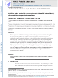 Cover page: Additive rates model for recurrent event data with intermittently observed time-dependent covariates