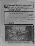 Cover page: A MICROCOMPUTER CONTROL SYSTEM FOR THE SUPERHILAC THIRD INJECTOR