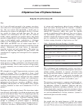 Cover page: A Mysterious Case of Erythema Nodosum