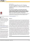 Cover page: An Anti-β-Amyloid Vaccine for Treating Cognitive Deficits in a Mouse Model of Down Syndrome.