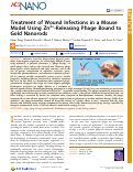 Cover page: Treatment of Wound Infections in a Mouse Model Using Zn2+-Releasing Phage Bound to Gold Nanorods