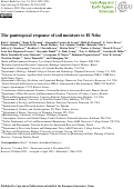 Cover page: The pantropical response of soil moisture to El Niño