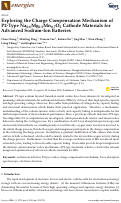 Cover page: Exploring the Charge Compensation Mechanism of P2-Type Na0.6Mg0.3Mn0.7O2 Cathode Materials for Advanced Sodium-Ion Batteries