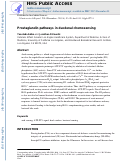 Cover page: Prostaglandins and duodenal chemosensing