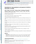 Cover page: Ramatroban for chemoprophylaxis and treatment of COVID-19: David takes on Goliath